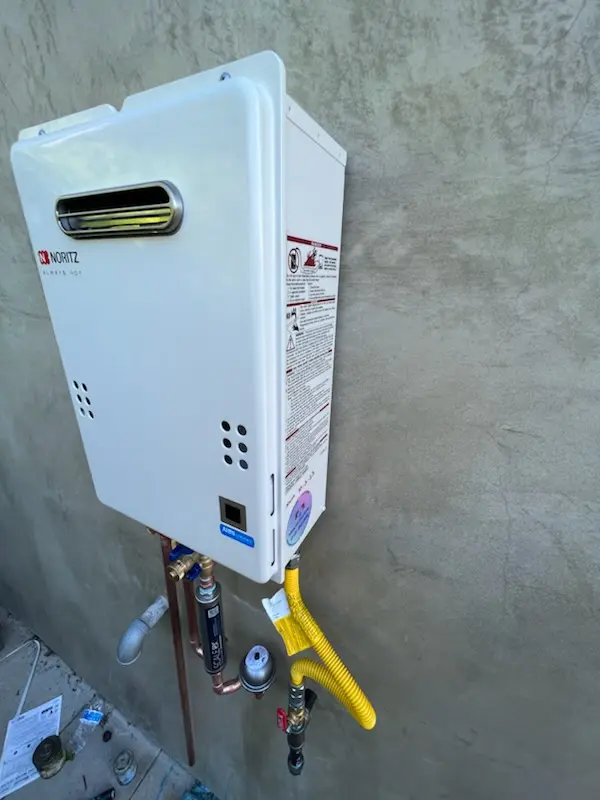 Tankless water heater installation for Hollywood-Highland homes